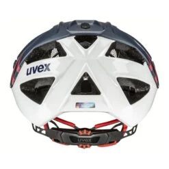 Uvex Quatro CC All Mountain Enduro MTB Fahrrad Helm Matt Blau/weiß 2023 -Uvex S41002602R1