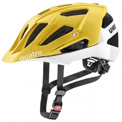 Uvex Quatro CC All Mountain Enduro MTB Fahrrad Helm Matt Gelb 2023 3 Uvex Quatro CC All Mountain Enduro MTB Fahrrad Helm Matt Gelb 2023
