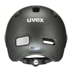 Uvex Rush Visor City Fahrrad Helm Matt Grau 2023 -Uvex S41002802R1