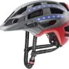 Uvex Finale 2.0 Light Fahrradhelm-silver Red Mat -Uvex S41004302 uvex finale light 2 0 Fahrradhelm mit LED Licht Sensor 0