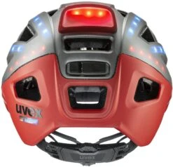 Uvex Finale 2.0 Light Fahrradhelm-silver Red Mat -Uvex S41004302 uvex finale light 2 0 Fahrradhelm mit LED Licht Sensor 5