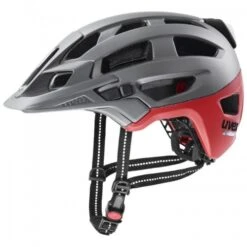 Uvex Finale Light 2.0 MTB Fahrrad Helm Matt Grau/rot 2022