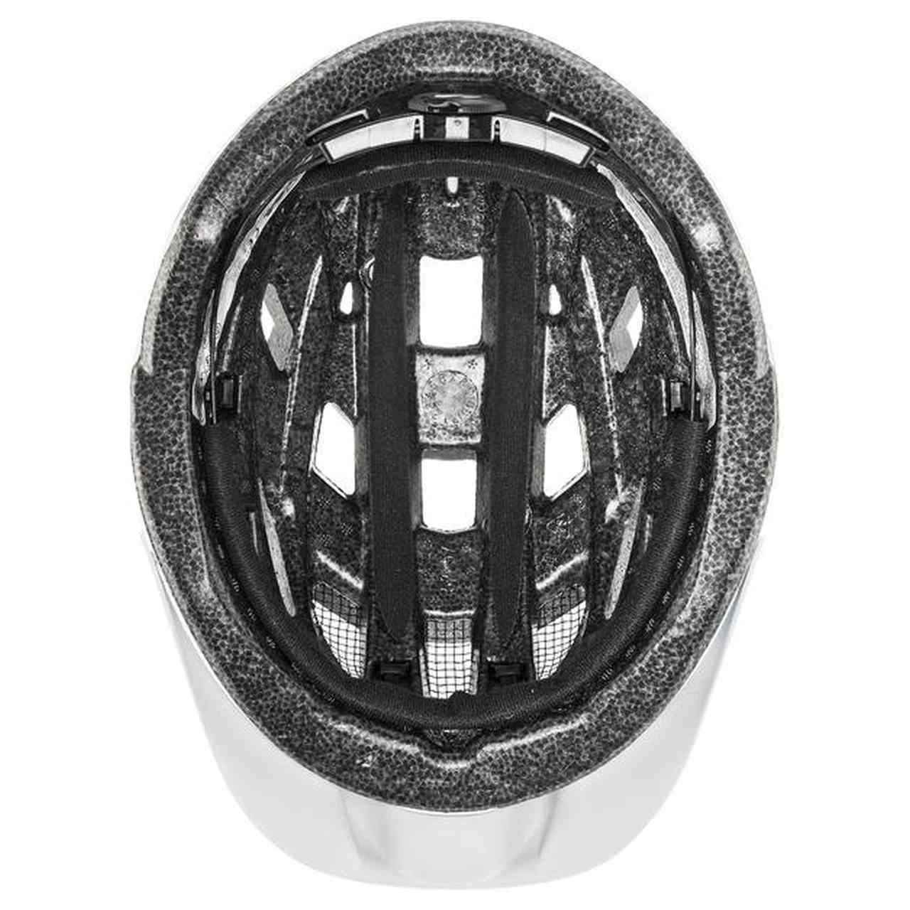 Uvex Air Wing CC Fahrrad Helm Matt Silberfarben/blau 2023 5 Uvex Air Wing CC Fahrrad Helm Matt Silberfarben/blau 2023 – Bild 3