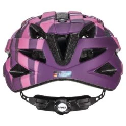 Uvex Air Wing CC Fahrrad Helm Matt Lila/pink 2023 -Uvex S41004808R1