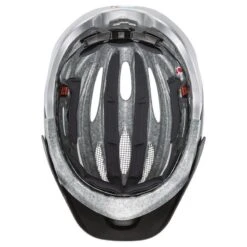 Uvex True Fahrrad Helm Schwarz/silberfarben 2023 -Uvex S41005305I1