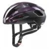 Uvex Rise CC Rennrad Fahrrad Helm Matt Schwarz/lila 2022 -Uvex S41009004Main