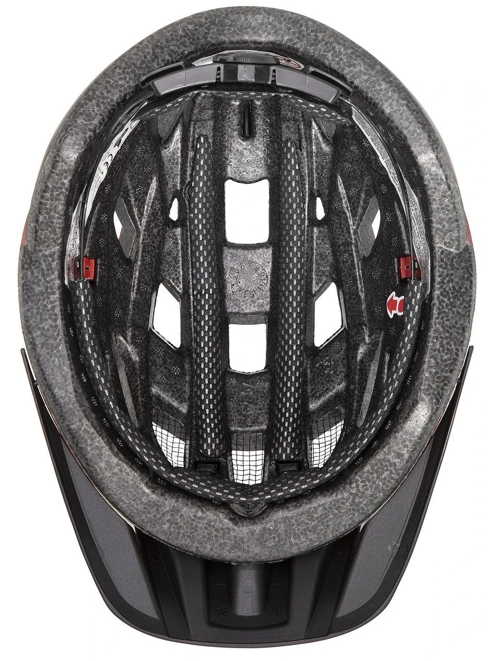 Uvex I-vo Cc Fahrradhelm - Red Black Mat 7 Uvex I-vo Cc Fahrradhelm - Red Black Mat – Bild 5