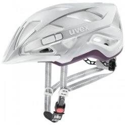 Uvex City Active Trekking Fahrrad Helm Matt Silberfarben 2022