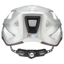 Uvex City Active Trekking Fahrrad Helm Matt Silberfarben 2022 -Uvex S41042809R1