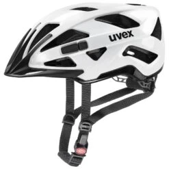 Uvex Active Fahrradhelm - White Black