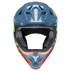Uvex HLMT 10 DH Fahrrad Helm Blau/gelb 2021 -Uvex S41082103F1