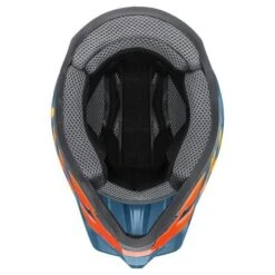 Uvex HLMT 10 DH Fahrrad Helm Blau/gelb 2021 -Uvex S41082103I1