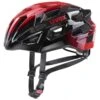 Uvex Race 7 Rennrad Fahrrad Helm Schwarz/rot 2022 -Uvex S41096805Main