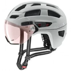 Uvex Finale Visor Vario City Trekking Fahrrad Helm Weiß 2023