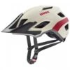 Uvex Access MTB Fahrrad Helm Matt Beige/rot 2022