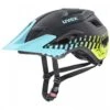 Uvex Access MTB Fahrrad Helm Matt Schwarz/blau/grün 2023 2 Uvex Access MTB Fahrrad Helm Matt Schwarz/blau/grün 2023 -Uvex S41098709Main