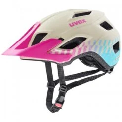 Uvex Access MTB Fahrrad Helm Gr. 52-57cm Matt Beige/pink 2022