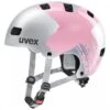 Uvex Kid 3 Kinder BMX Dirt Fahrrad Helm Silberfarben/rosa 2023 -Uvex S41481936Main