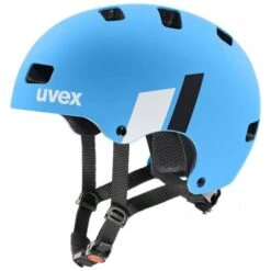 Uvex Kid 3 CC Kinder BMX Dirt Fahrrad Helm Matt Blau 2023