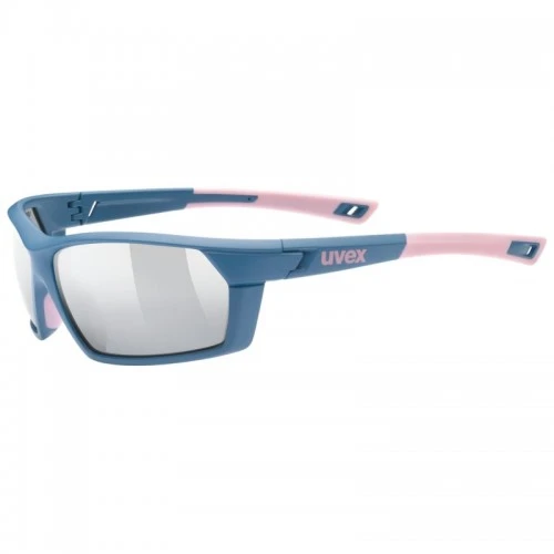 Uvex Sportstyle 225 Fahrrad / Sport Brille Blau/rosa/litemirror Silberfarben 3 Uvex Sportstyle 225 Fahrrad / Sport Brille Blau/rosa/litemirror Silberfarben
