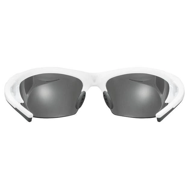 Uvex Blaze III Wechselscheiben Fahrrad Brille Weiß/litemirror Silberfarben 7 Uvex Blaze III Wechselscheiben Fahrrad Brille Weiß/litemirror Silberfarben – Bild 5