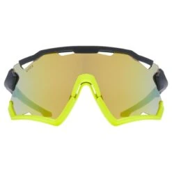 Uvex Sportstyle 228 Fahrrad / Sport Brille Schwarz/gelb/mirror Gelb -Uvex S5320672616F1