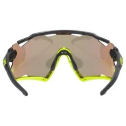 Uvex Sportstyle 228 Fahrrad / Sport Brille Schwarz/gelb/mirror Gelb -Uvex S5320672616R1
