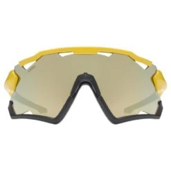 Uvex Sportstyle 228 Fahrrad / Sport Brille Matt Gelb/schwarz/mirror Gelb -Uvex S5320676216F1