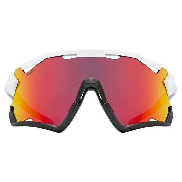 Uvex Sportstyle 228 Fahrrad / Sport Brille Weiß/schwarz/mirror Rot 4 Uvex Sportstyle 228 Fahrrad / Sport Brille Weiß/schwarz/mirror Rot – Bild 2