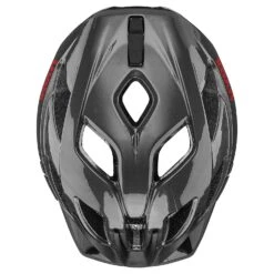 Uvex Active Fahrradhelm - Anthracite Red -Uvex uvex active anthracite red shiny S4104310215 5