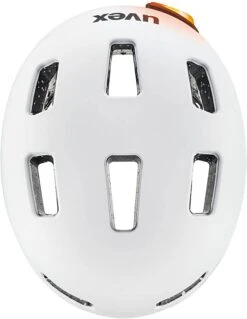 Uvex City 4 Fahrradhelm - White Skyfall Mat -Uvex uvex city 4 Fahrradhelm ebike Helm whote skyfall matt 5