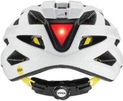Uvex City I-vo MIPS Fahrradhelm - All White Mat -Uvex uvex city i vo mips Fahrradhelm mit licht weiss white mat 4