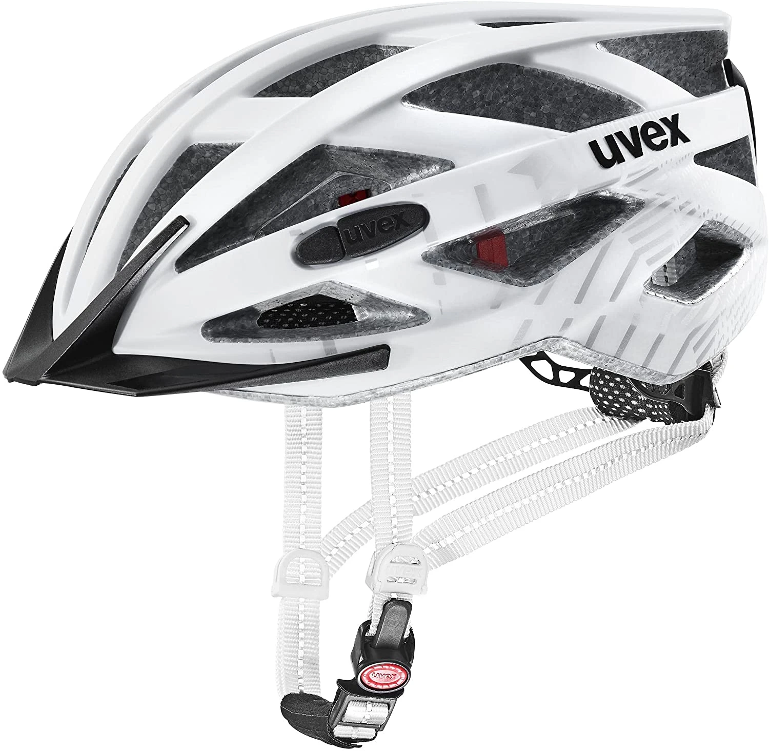 Uvex City I-vo Fahrradhelm - White Black Mat