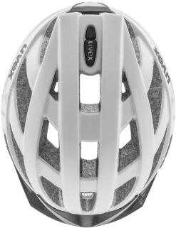 Uvex City I-vo Fahrradhelm - White Black Mat -Uvex uvex city i vo white black mat Fahrradhelm mit Ruecklicht 6