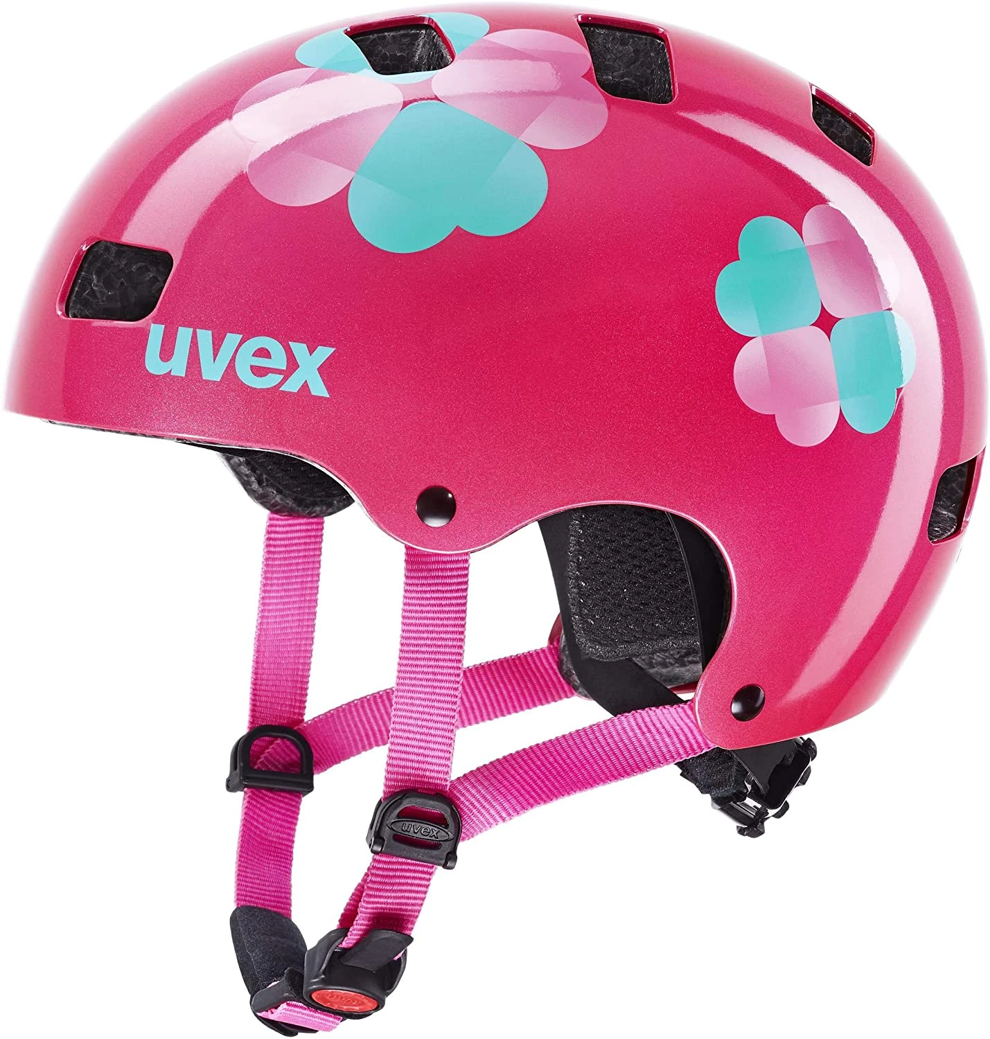 Skaterhelm Uvex Kid 3 - Pink Flower 3 Skaterhelm Uvex Kid 3 - Pink Flower
