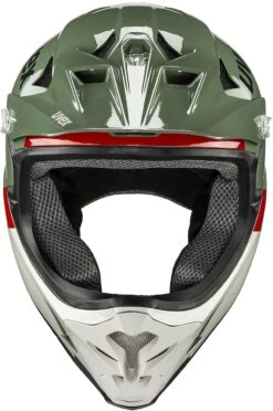 Uvex HLMT 10 Bike Full Face Helm - Moos Green-sand -Uvex uvex hlmt 10 bike dowmhill bmx helm moos sand mat 1