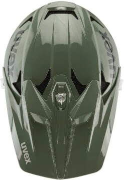 Uvex HLMT 10 Bike Full Face Helm - Moos Green-sand -Uvex uvex hlmt 10 bike dowmhill bmx helm moos sand mat 4