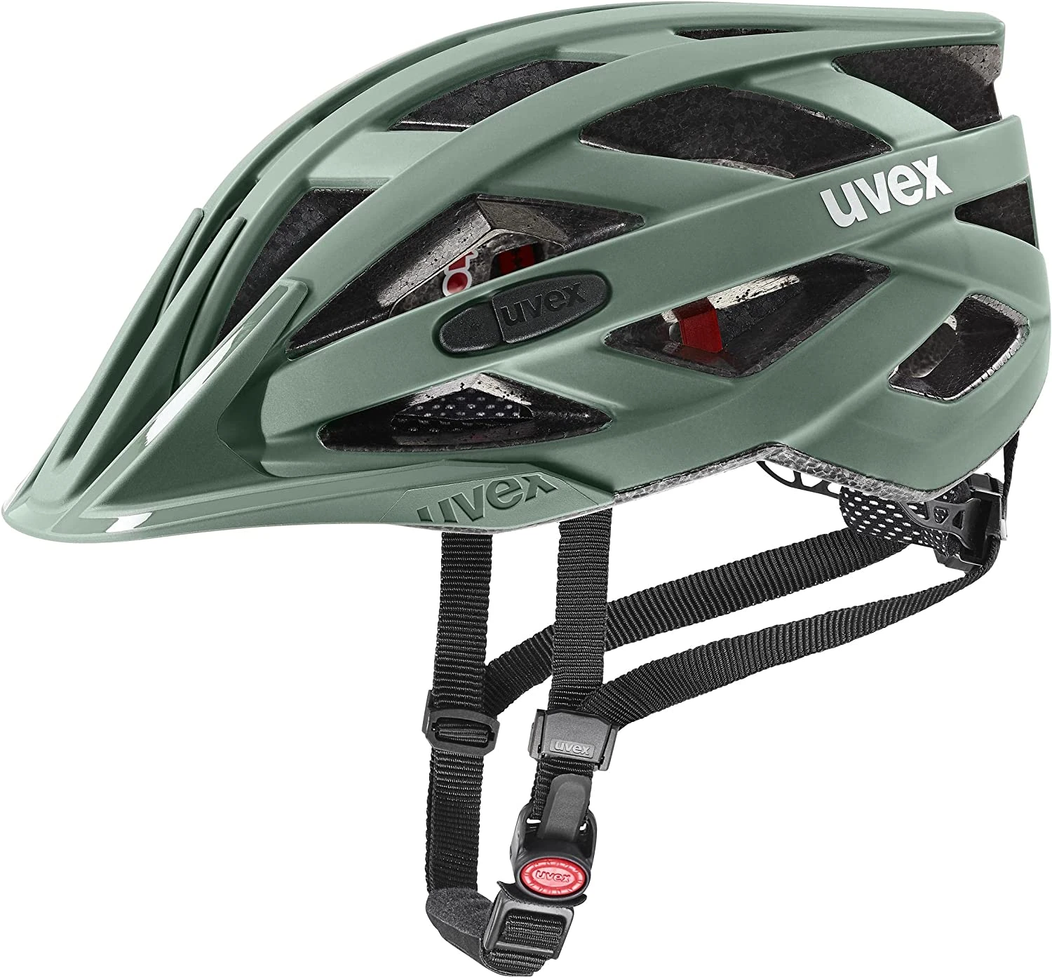 Uvex I-vo Cc Fahrradhelm - Moos-green Matt 3 Uvex I-vo Cc Fahrradhelm - Moos-green Matt
