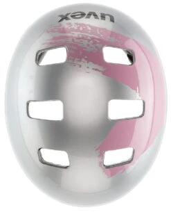 Skaterhelm Uvex Kid 3 - Silver-rose 9 Skaterhelm Uvex Kid 3 - Silver-rose -Uvex uvex kid 3 Kinderfahrradhelm silver rose 3
