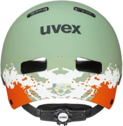 Skaterhelm Uvex Kid 3 Cc - Moos Green-sand Mat -Uvex uvex kid 3 cc kinder skaterhelm fahrradhelm moos green sand mat 3