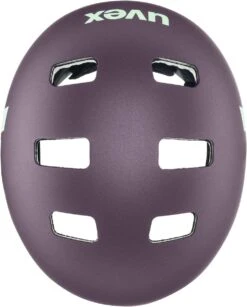 Skaterhelm Uvex Kid 3 Cc - Plum-mint Mat -Uvex uvex kid 3 cc kinder skaterhelm fahrradhelm plum mint mat 5