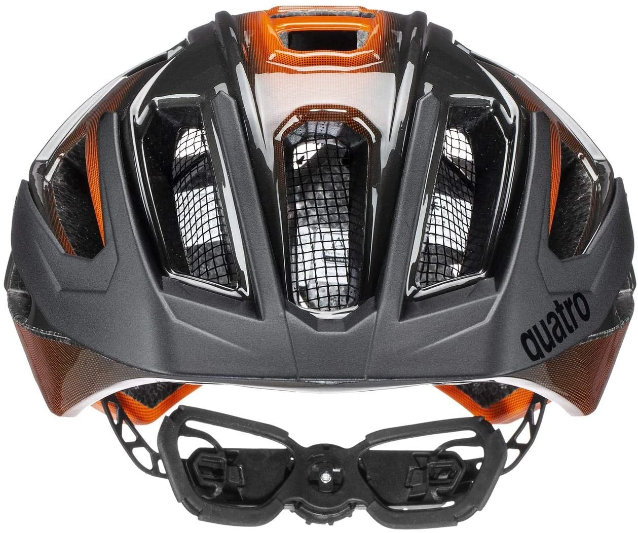 Uvex Quatro Mountainbike Helm - Titan-orange 4 Uvex Quatro Mountainbike Helm - Titan-orange – Bild 2
