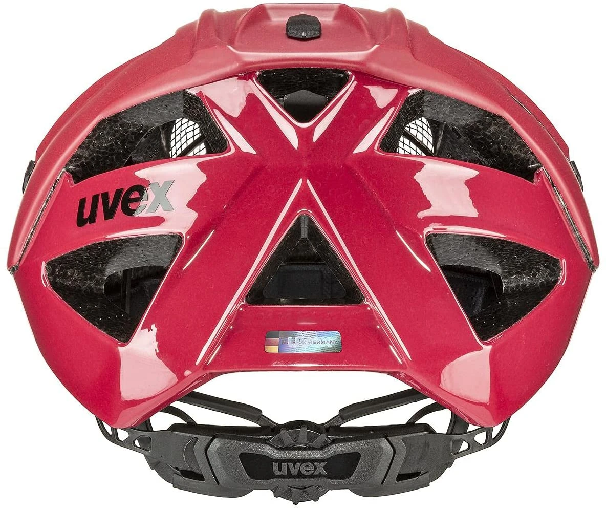 Uvex Quatro Cc Mountainbike Helm - Dark Red-black Mat 5 Uvex Quatro Cc Mountainbike Helm - Dark Red-black Mat – Bild 3