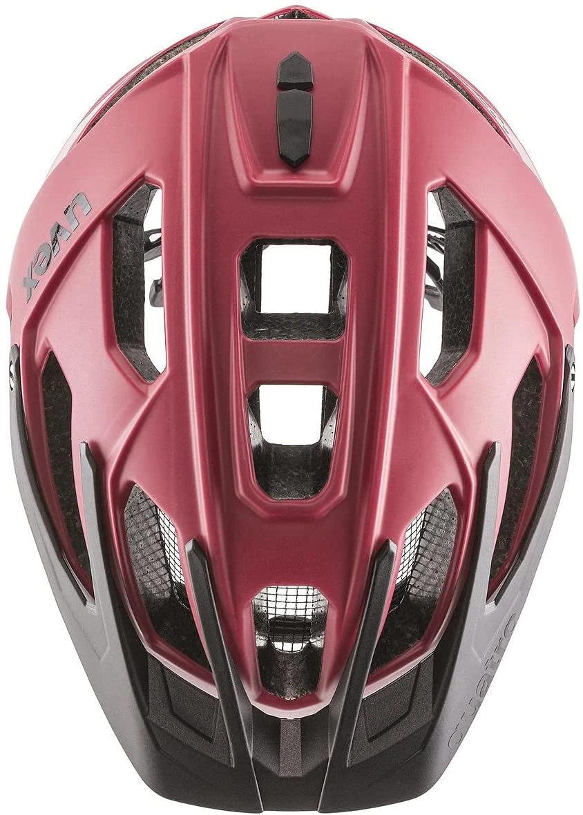 Uvex Quatro Cc Mountainbike Helm - Dark Red-black Mat 7 Uvex Quatro Cc Mountainbike Helm - Dark Red-black Mat – Bild 5