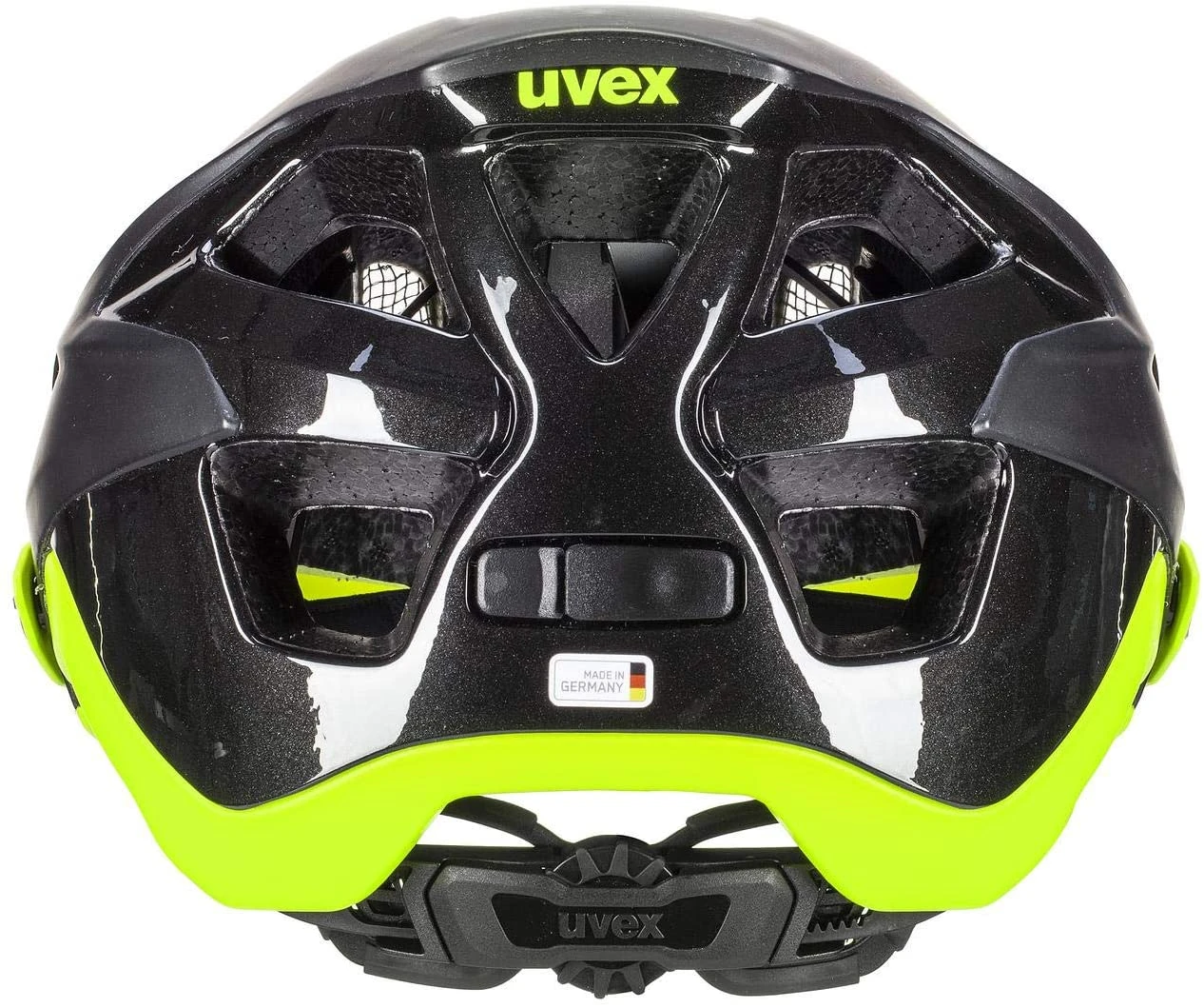 Uvex Quatro Integrale Mountainbike Helm - Black Lime Mat 5 Uvex Quatro Integrale Mountainbike Helm - Black Lime Mat – Bild 3