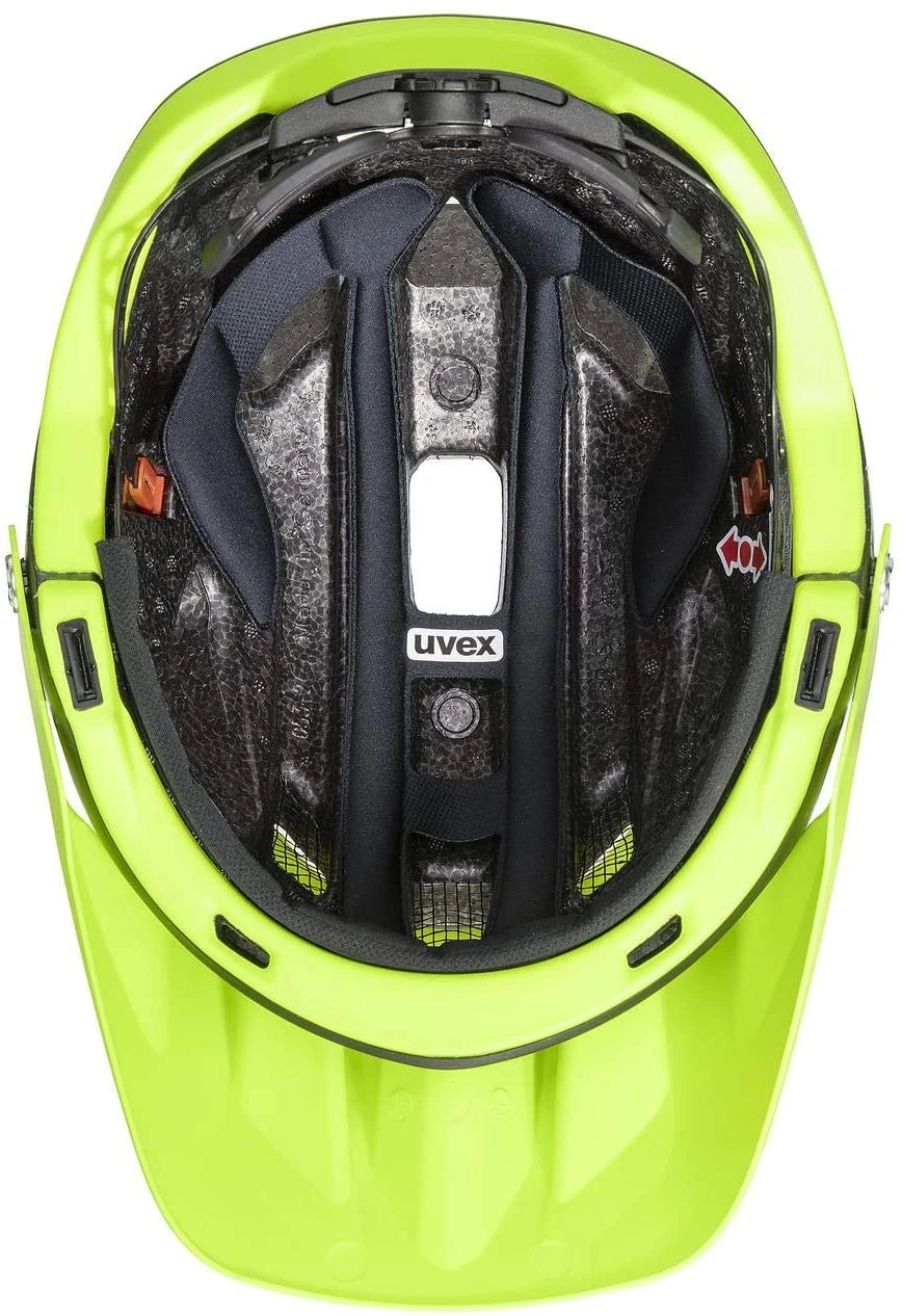 Uvex Quatro Integrale Mountainbike Helm - Black Lime Mat 6 Uvex Quatro Integrale Mountainbike Helm - Black Lime Mat – Bild 4