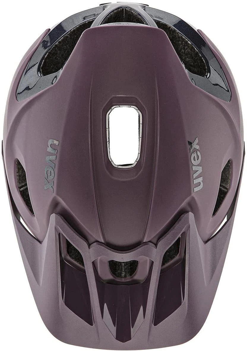 Uvex Quatro Integrale Mountainbike Helm - Plum-deepspace Mat/shiny 7 Uvex Quatro Integrale Mountainbike Helm - Plum-deepspace Mat/shiny – Bild 5