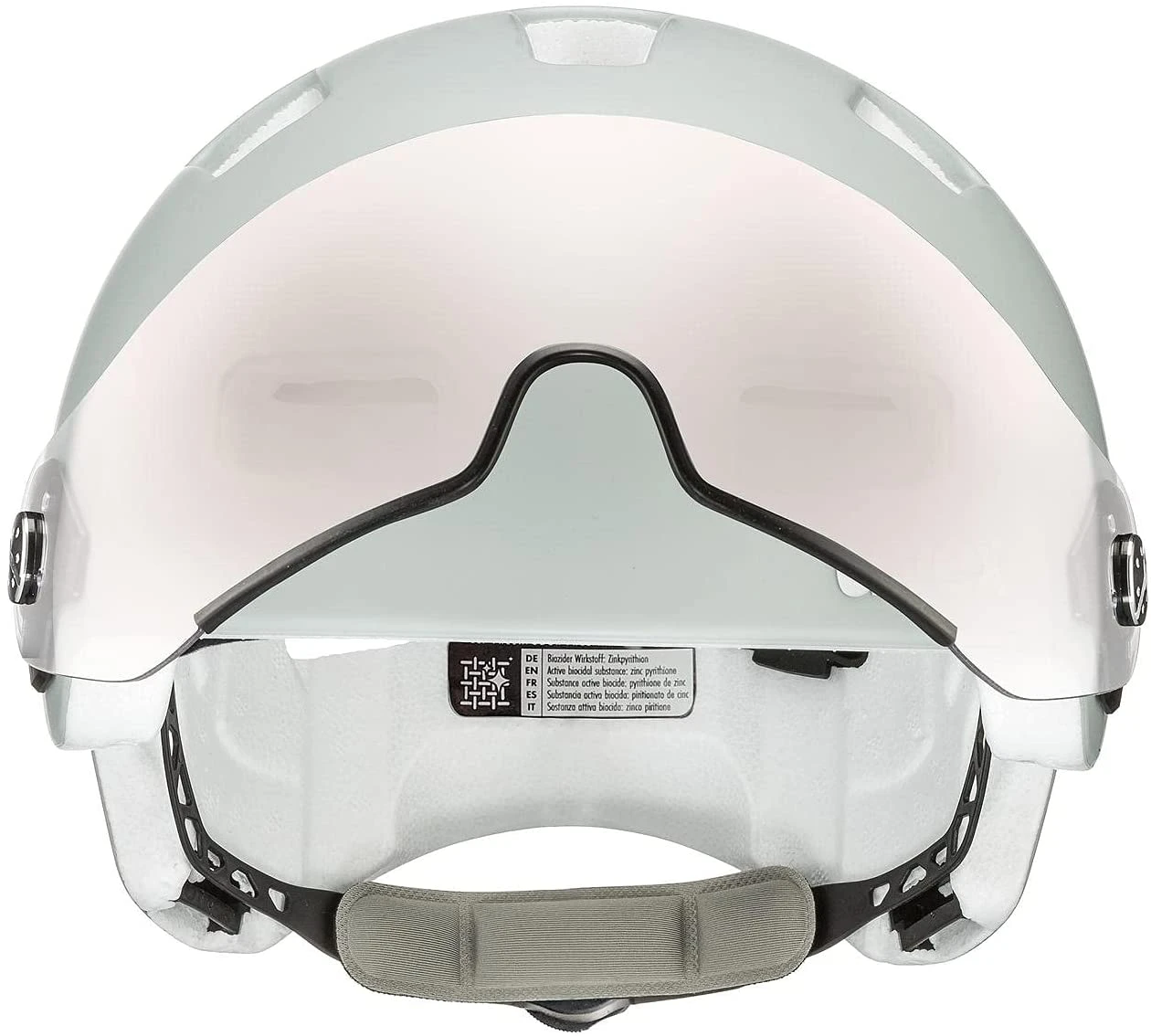 Uvex Rush Visor Visier Fahrradhelm - Papyrus Grey Mat 5 Uvex Rush Visor Visier Fahrradhelm - Papyrus Grey Mat – Bild 3