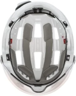 Uvex Rush Visor Visier Fahrradhelm - Papyrus Grey Mat 14 Uvex Rush Visor Visier Fahrradhelm - Papyrus Grey Mat -Uvex uvex rush visor Visier Fahrradhelm mit Ruecklicht papyrus grey mat 6