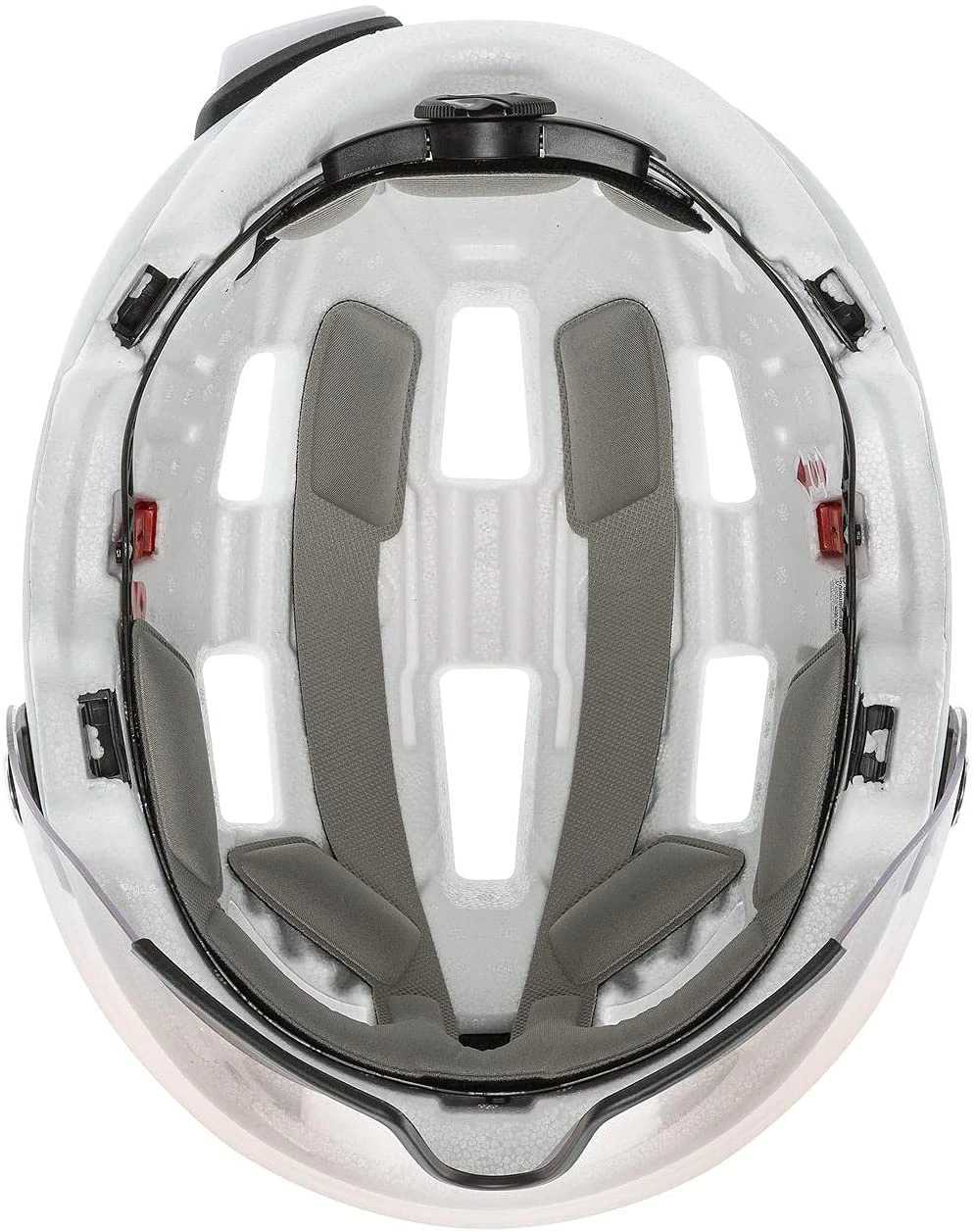 Uvex Rush Visor Visier Fahrradhelm - Papyrus Grey Mat 8 Uvex Rush Visor Visier Fahrradhelm - Papyrus Grey Mat – Bild 6